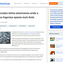 Os mercados latino-americanos onde a francesa Ingenico aposta mais forte